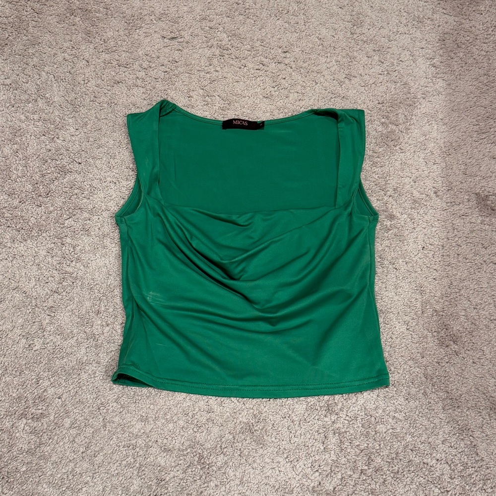 Micas Green Camisole